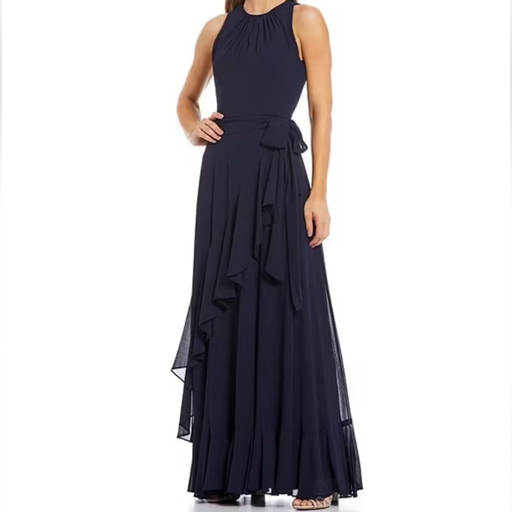 Navy Blue Formal Dress